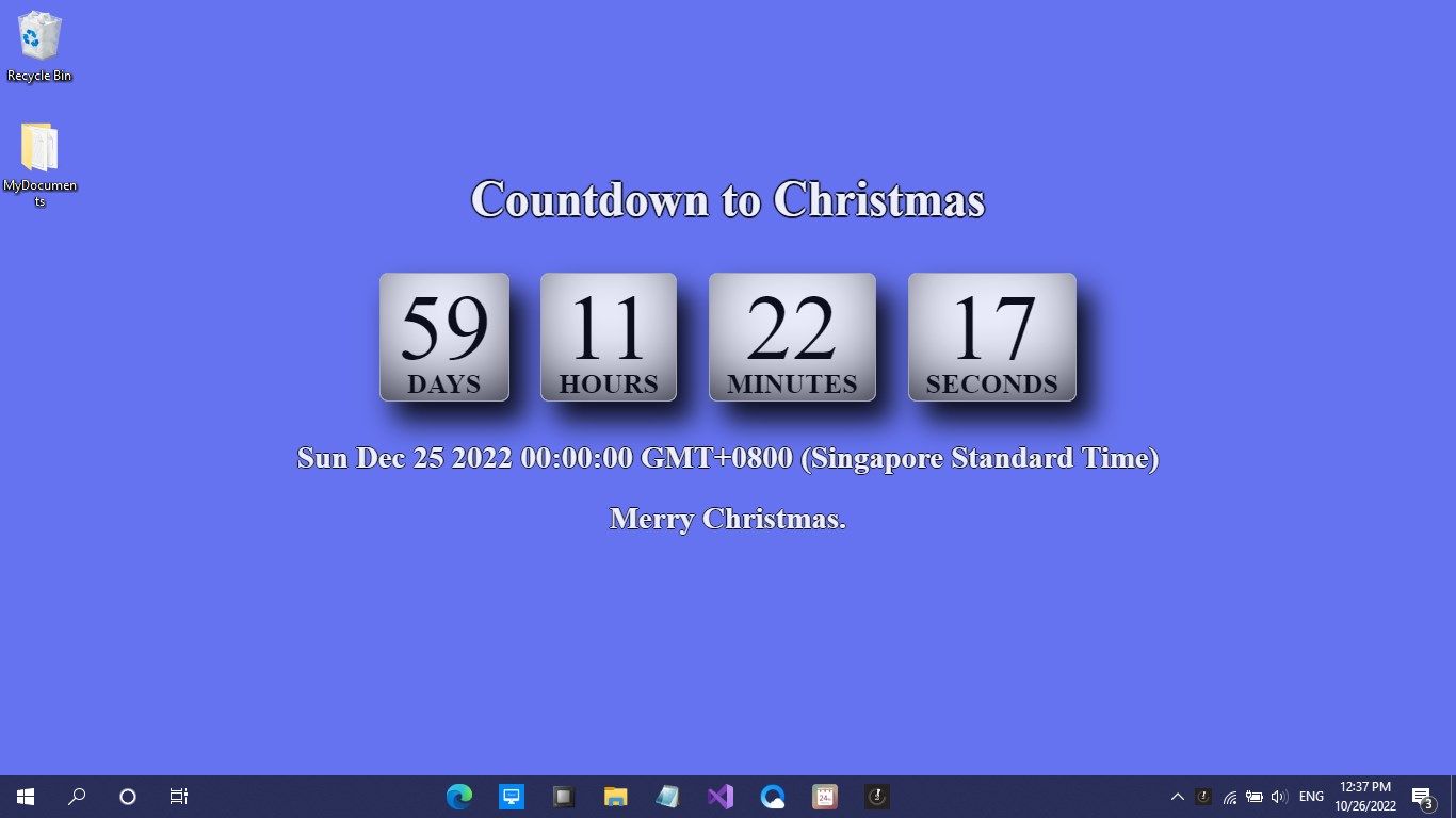 Countdown Desktop