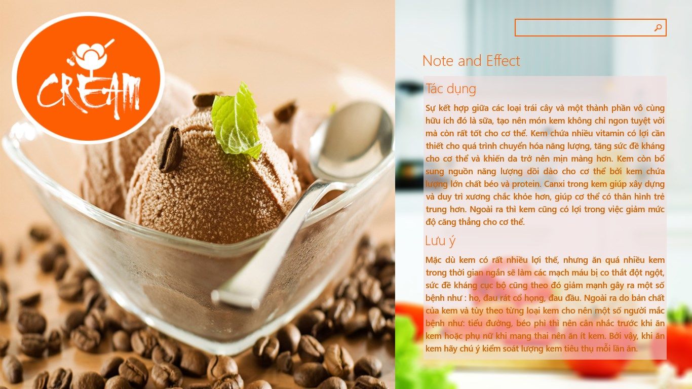 The main page provides information about the diet, the effects of the cream.