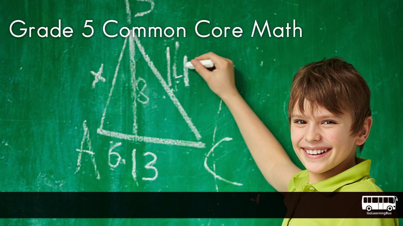 5th Grade Common Core Math by WAGmob