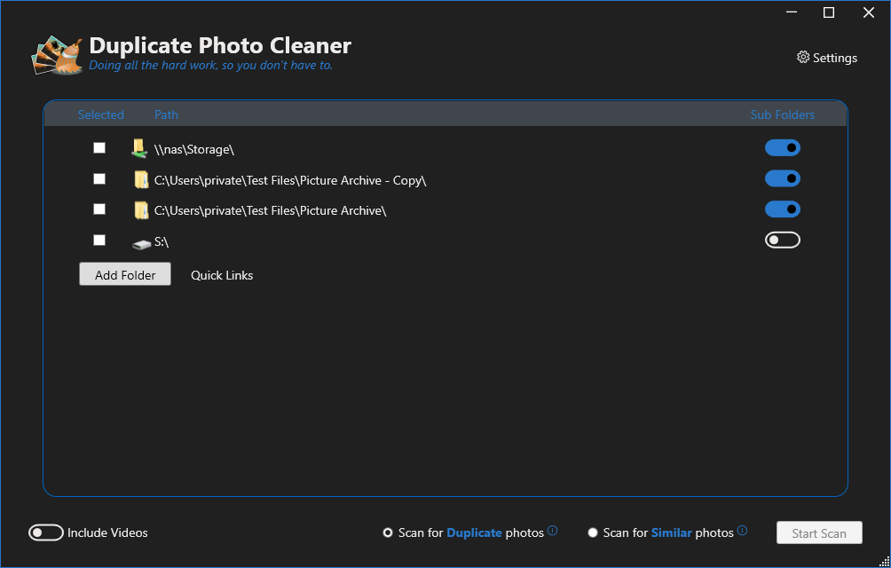 Duplicate Photo & Video Cleaner