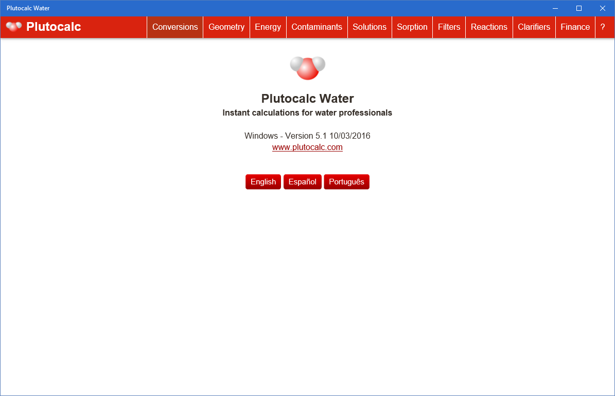 Plutocalc Water