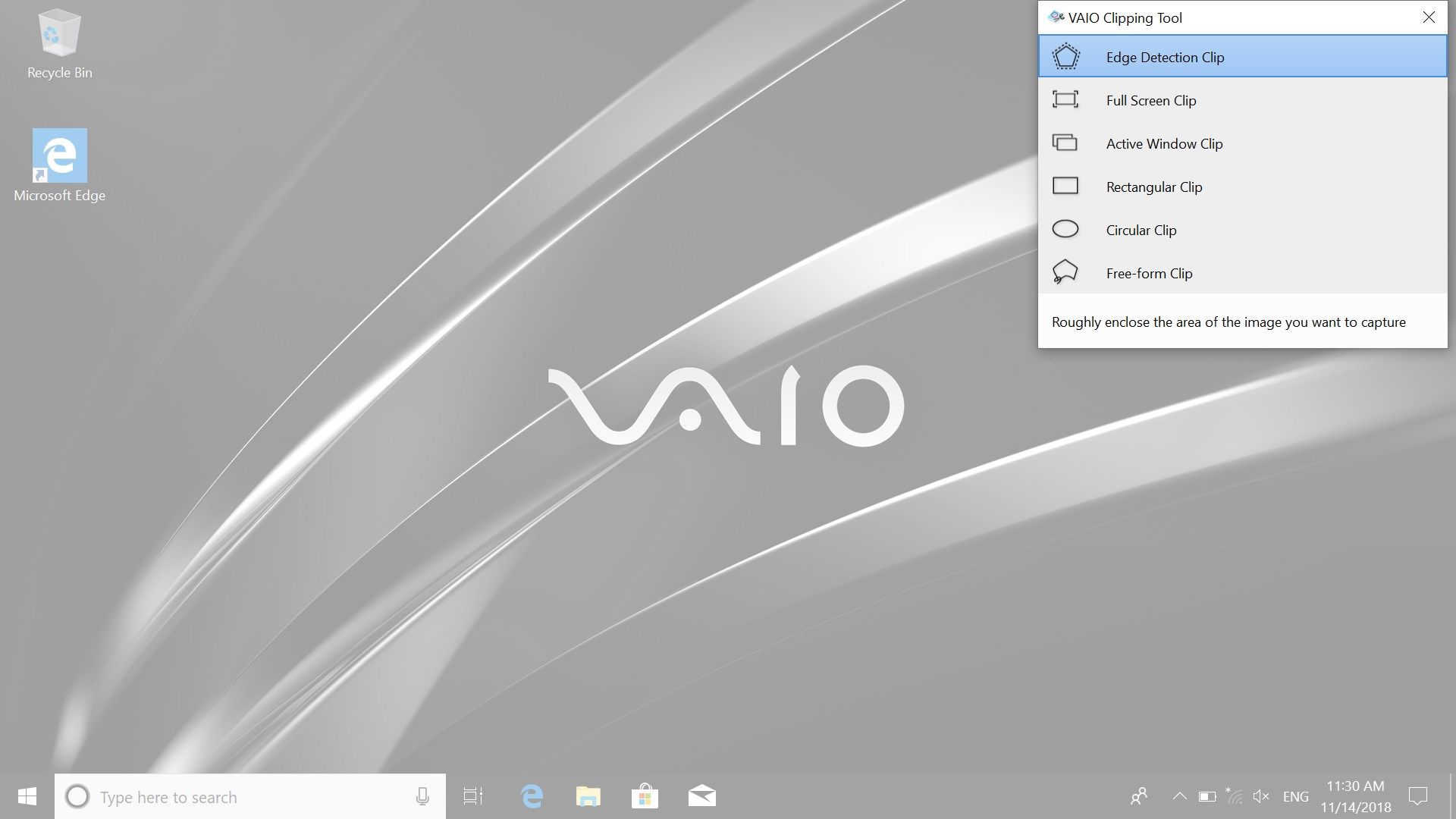 VAIO Clipping Tool