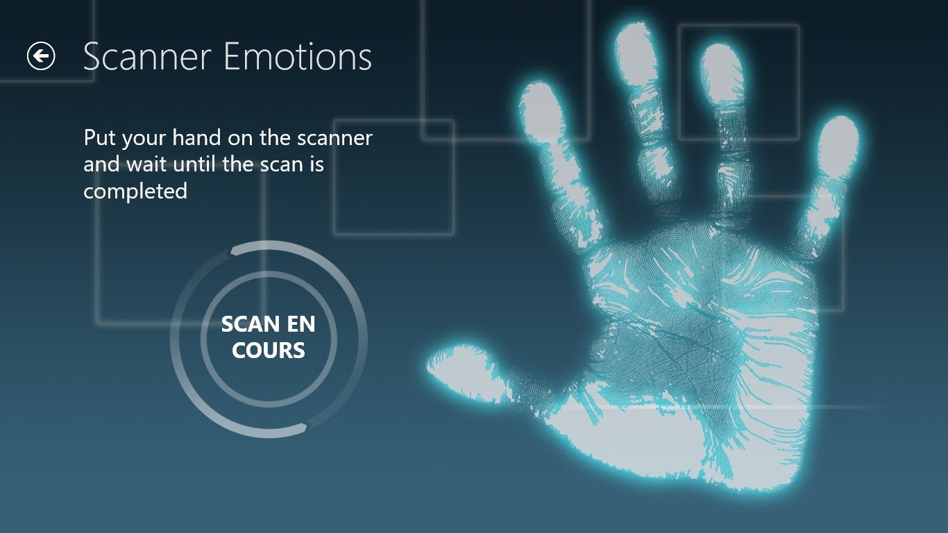 Scan you hand