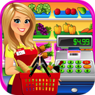 Supermarket Grocery Store Girl 2 - Kids Cash Register & Grocery Store Simulator Games FREE