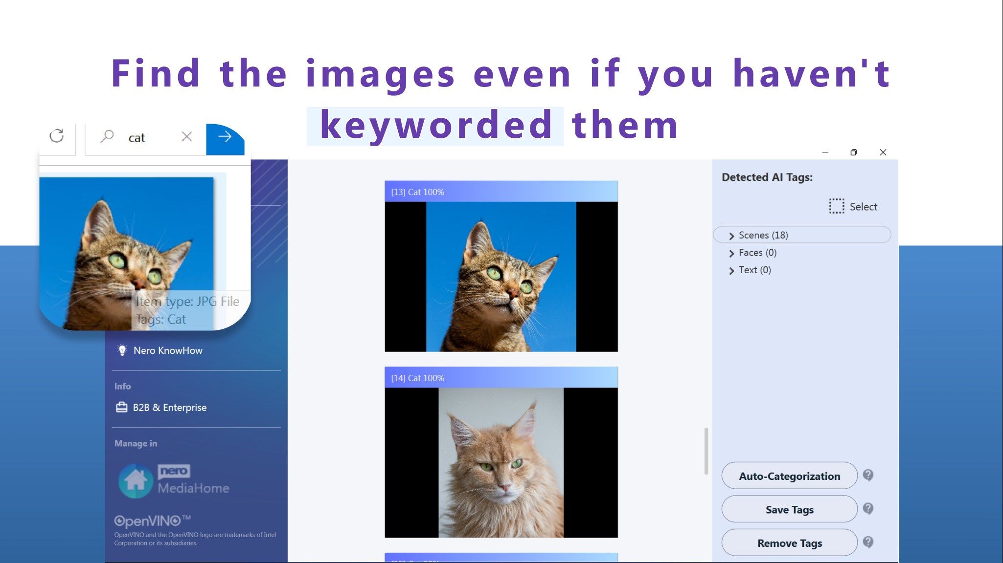 Find the images even if you haven't keyworded them