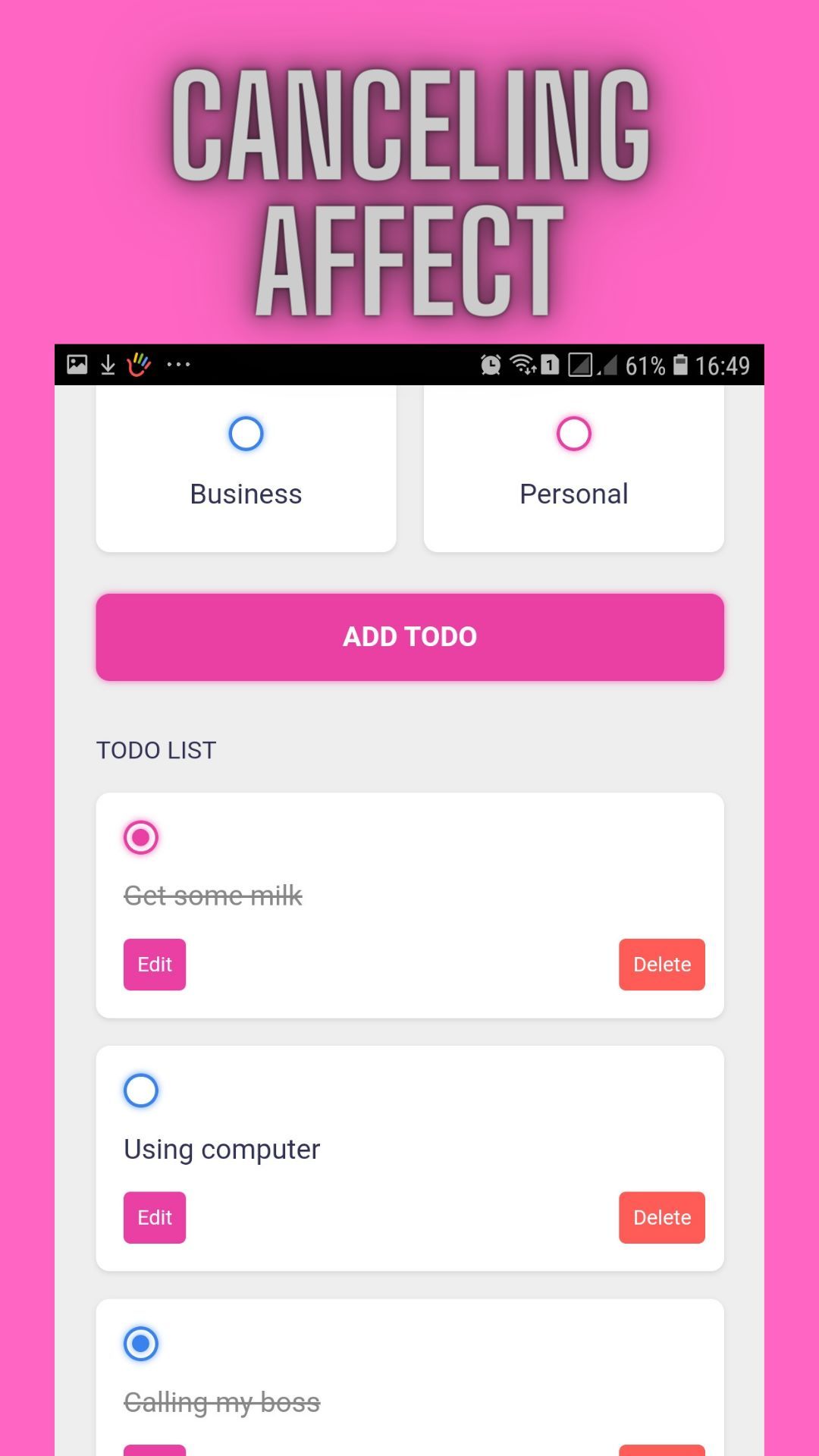 To-Do List - Task Manager Or Planner