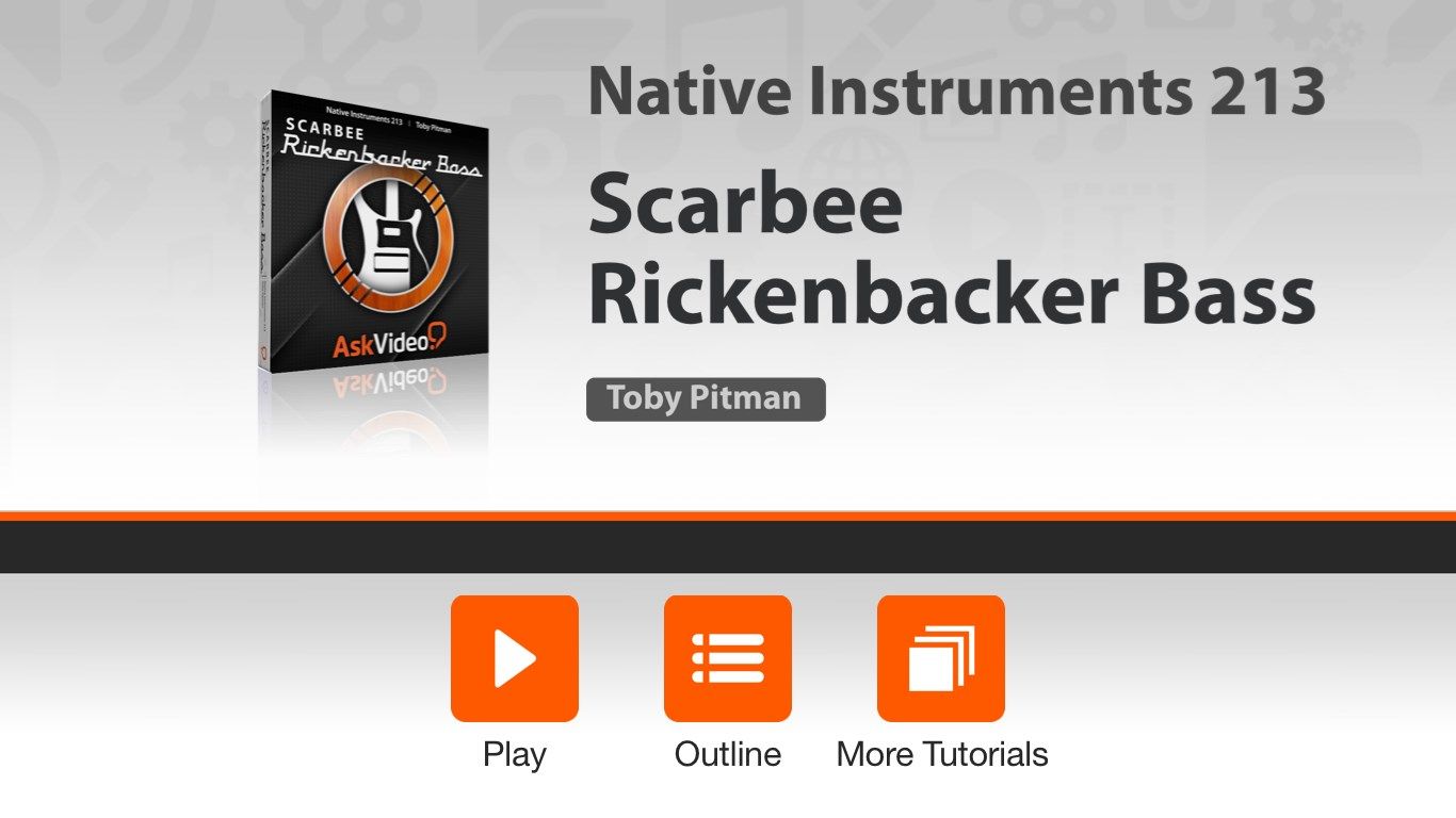 Native Instruments 213 - Scarbee Rickenbacker Bass