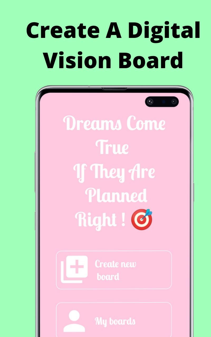Vision Board Law of attraction