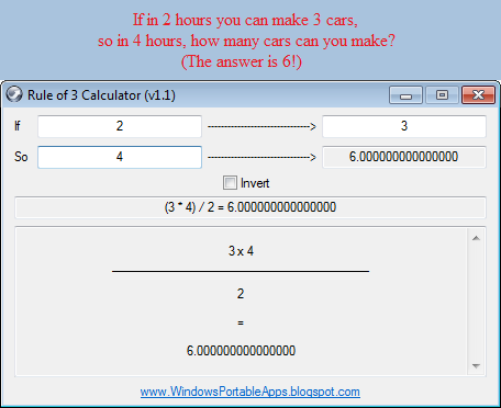 Rule of 3 Calculator