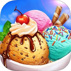 Ice Cream Maker - Frozen Dessert Making Game