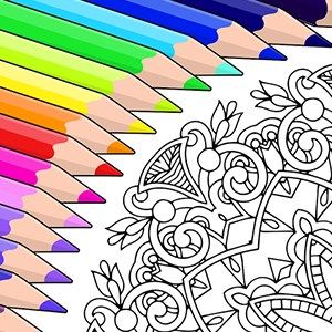 Coloring Book - Mandala Drawing