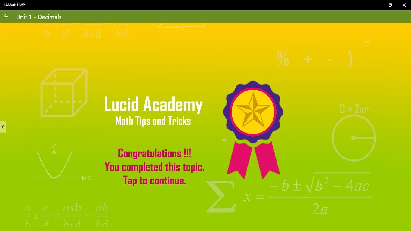 Lucid Academy Math