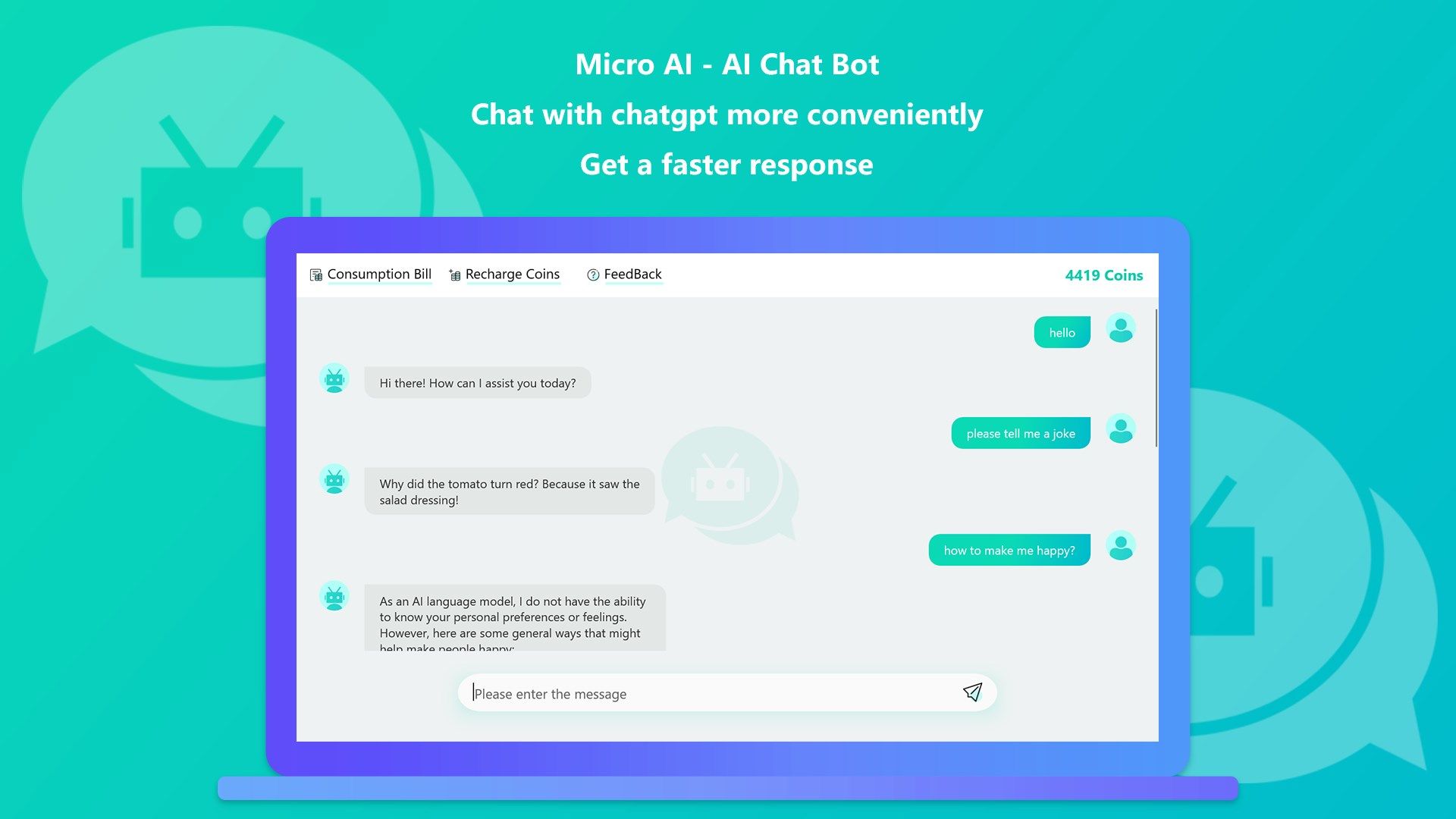 Micro AI - AI Chat Bot
