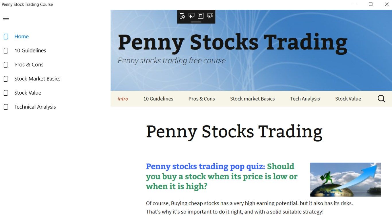 Penny Stock Trading Course