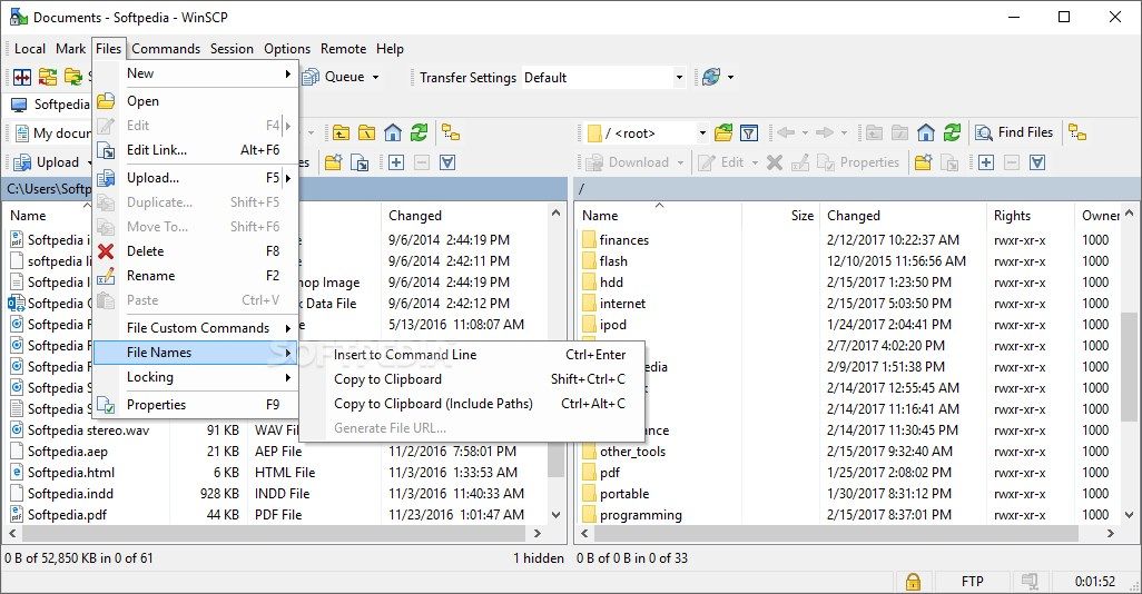 WinSCP - SFTP and FTP Client for Windows