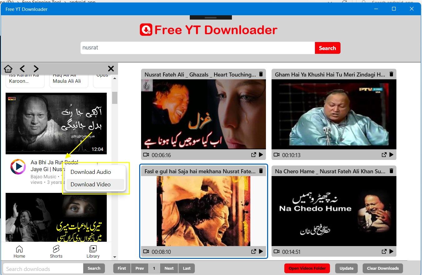 Free YT Downloader