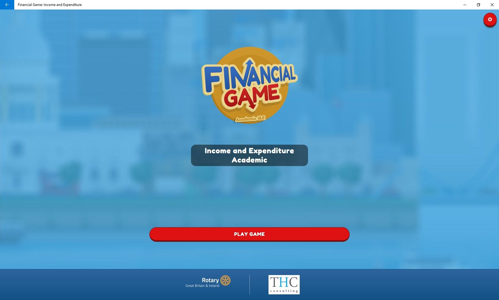 The Financial Game: Academic I&E