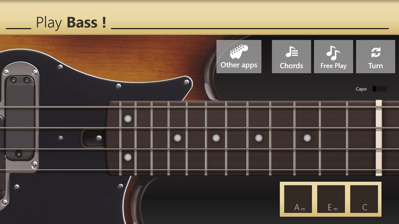 Selector to easily play chords