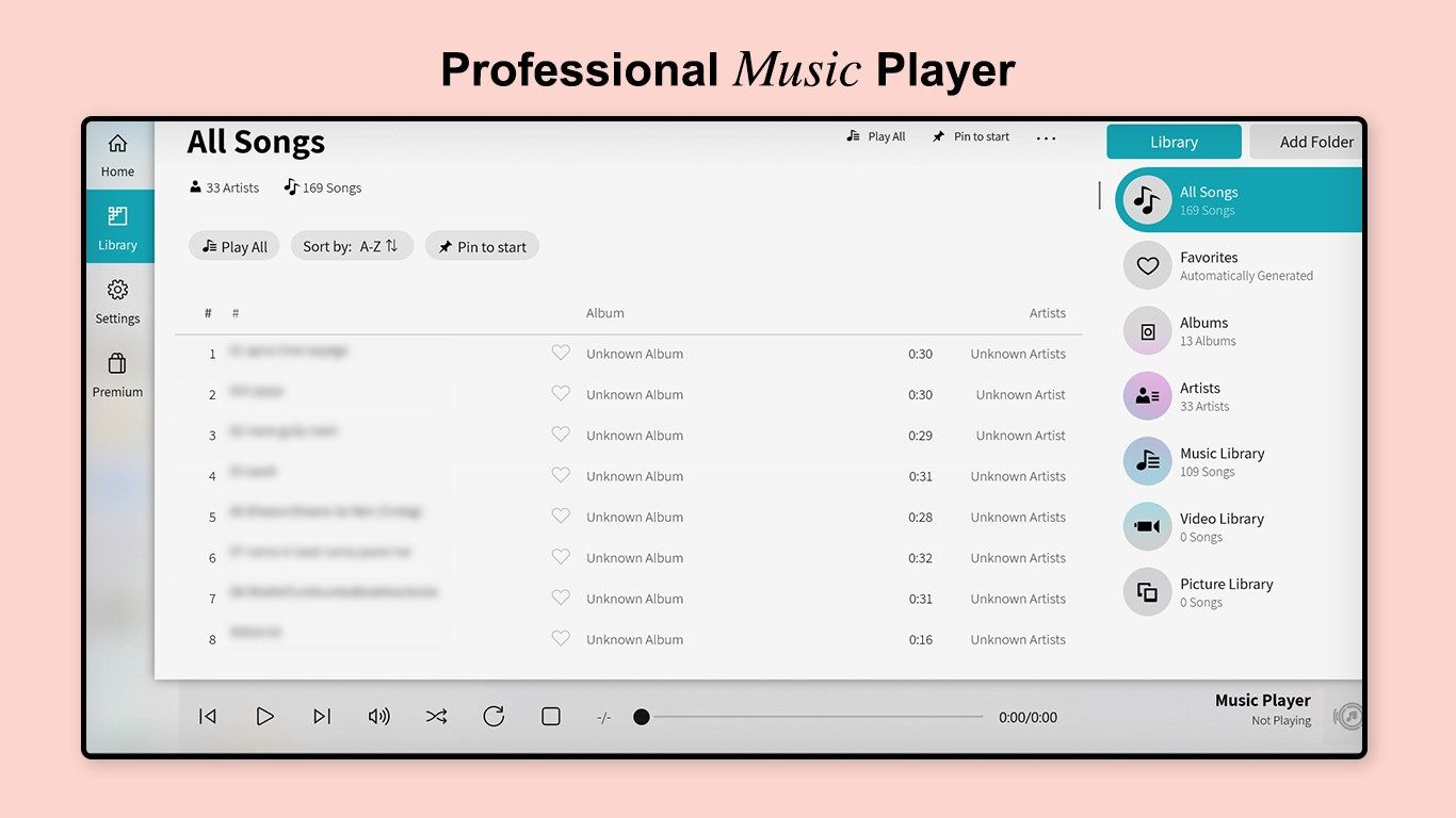 Music Player - Audio Player & Bass Booster