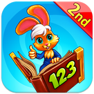 Wonder Bunny Math Race: 2nd Grade Advanced Learning App for Numbers, Addition and Subtraction