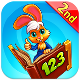 Wonder Bunny Math Race: 2nd Grade Advanced Learning App for Numbers, Addition and Subtraction