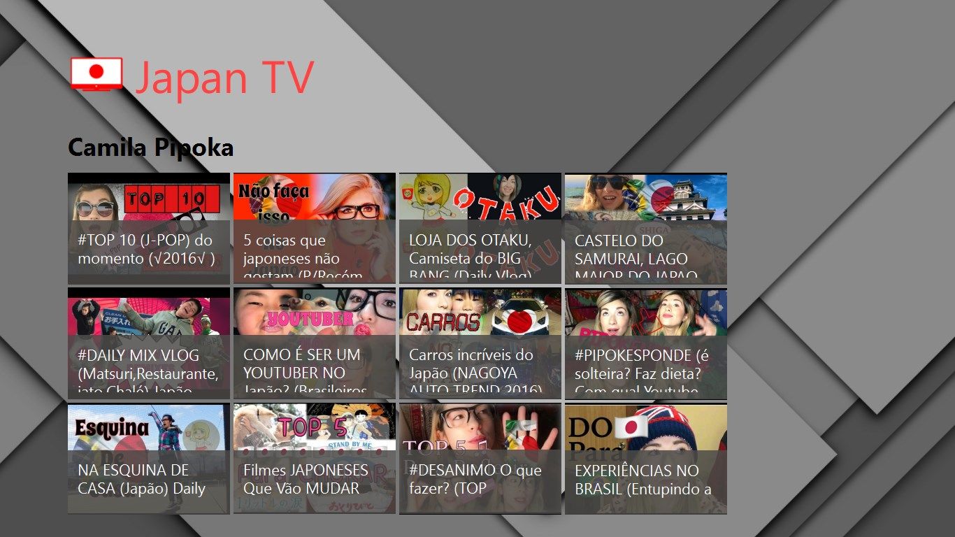 Japan TV - De olhos no Japão