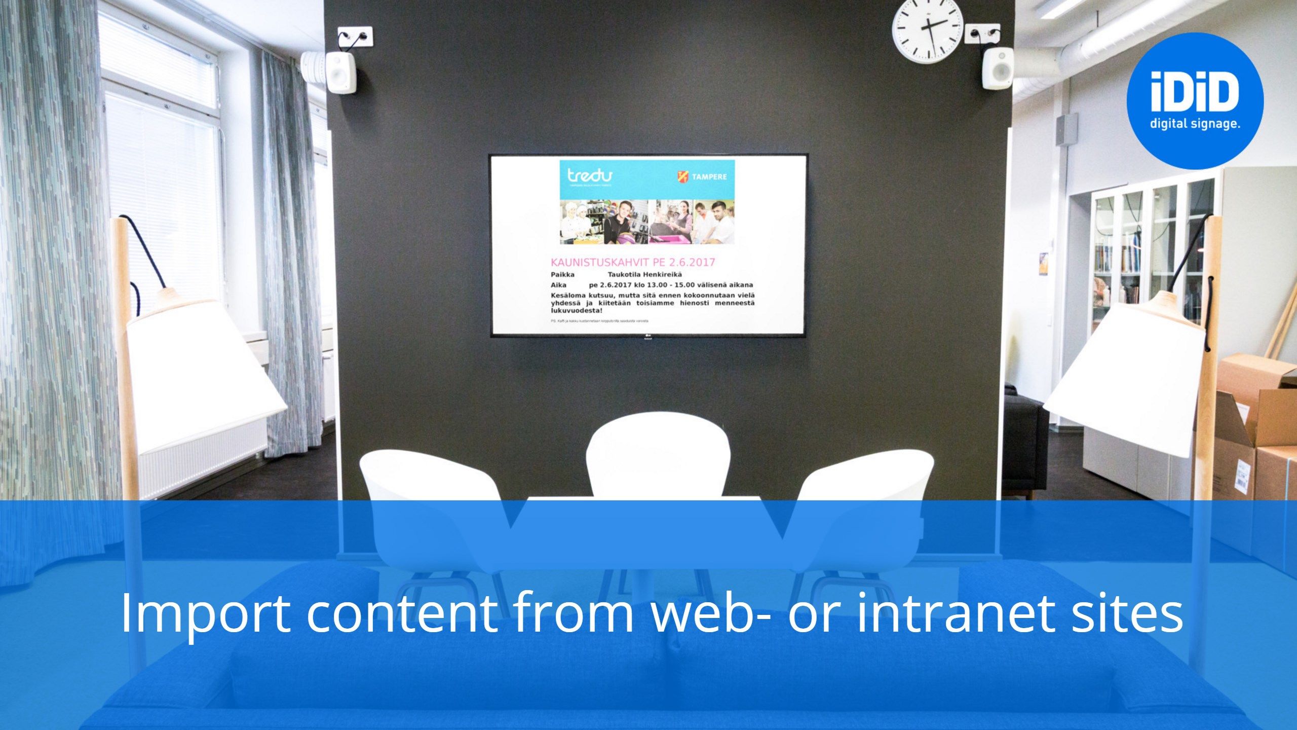 Get content from internet- or intranet sites.