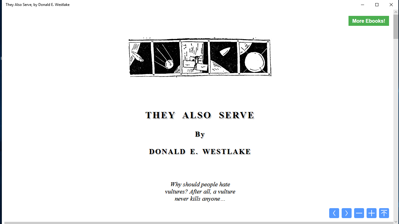 They Also Serve, by Donald E. Westlake