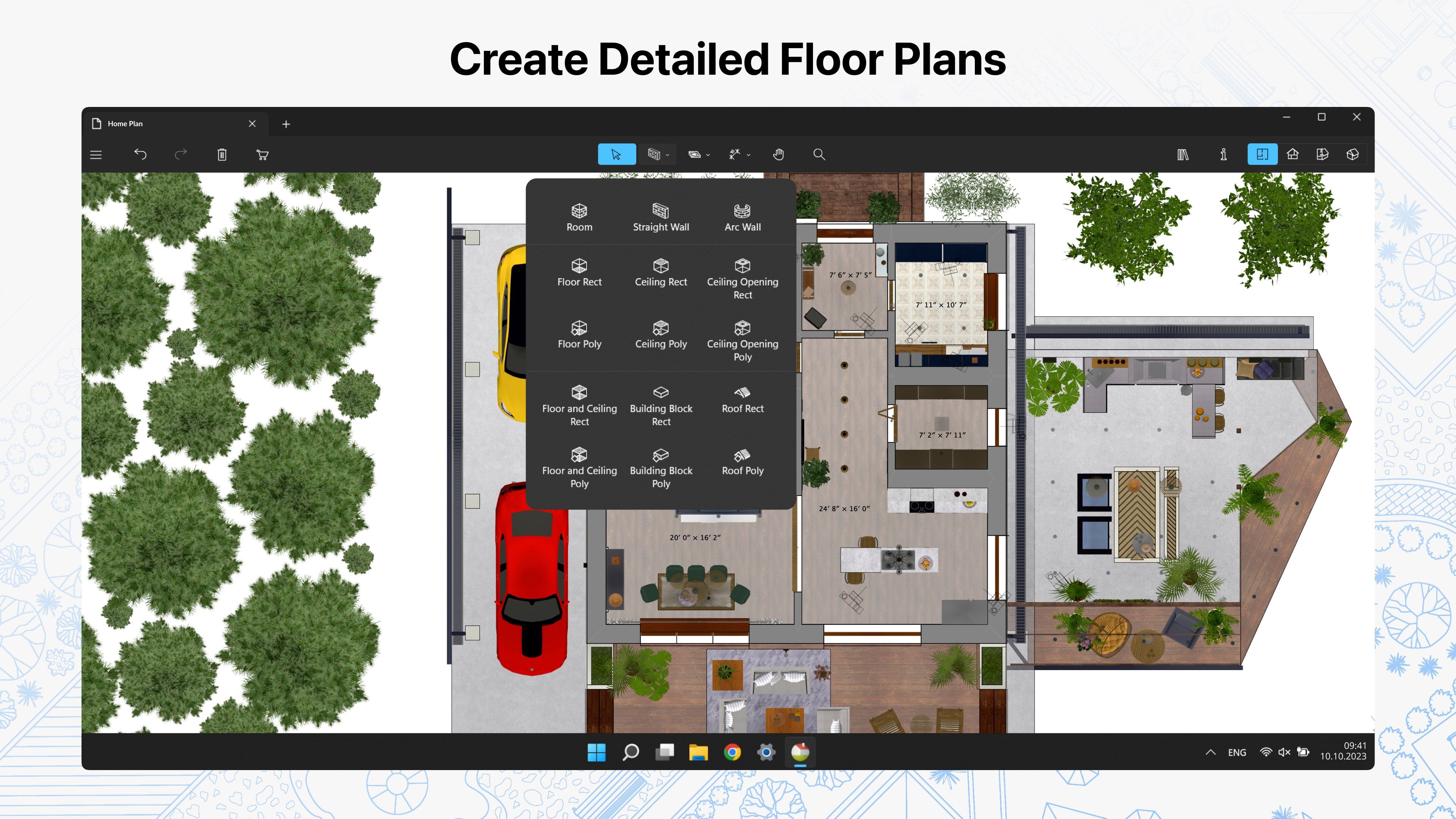 Create Detailed Floor Plans