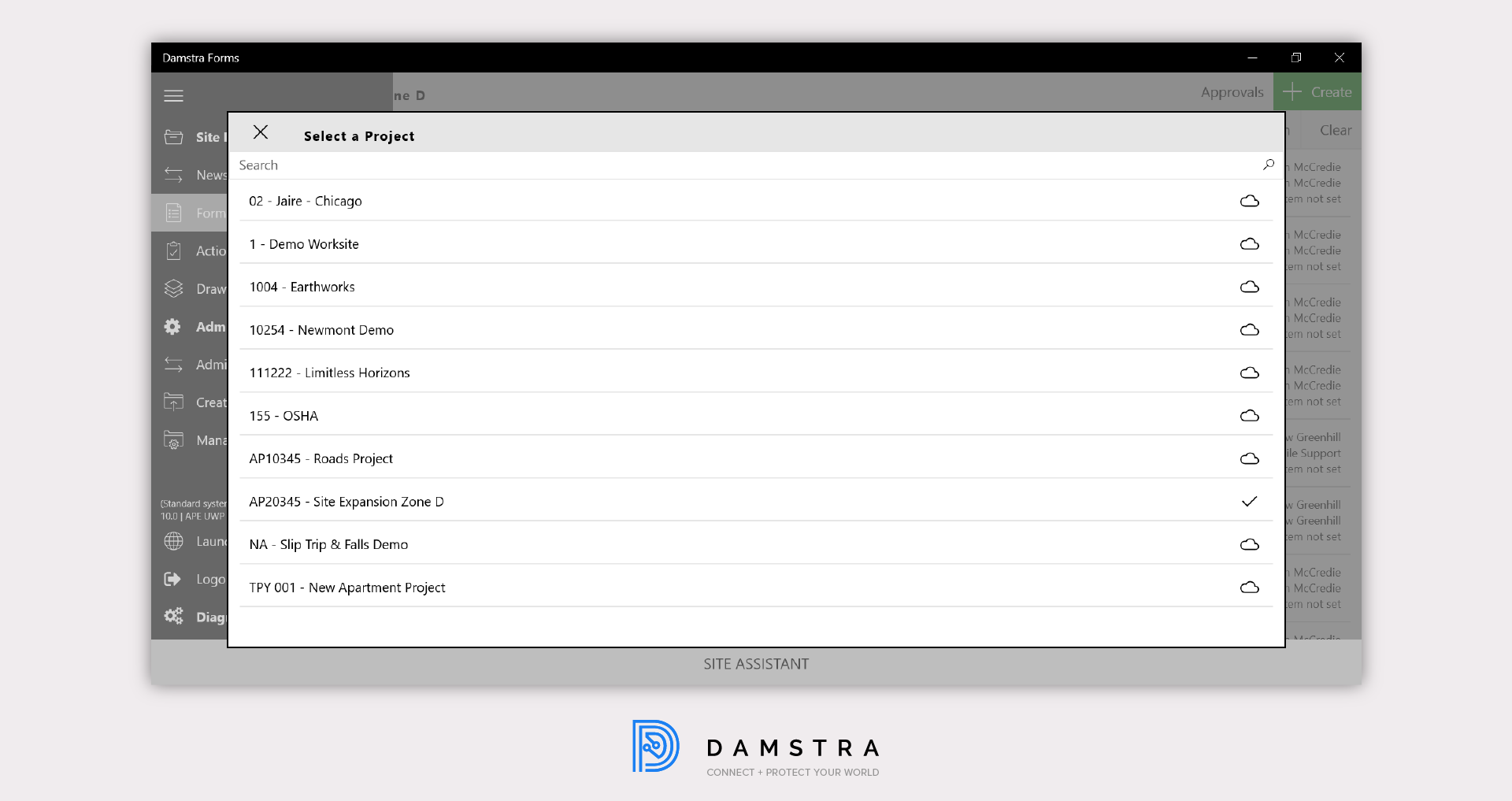 Damstra Forms