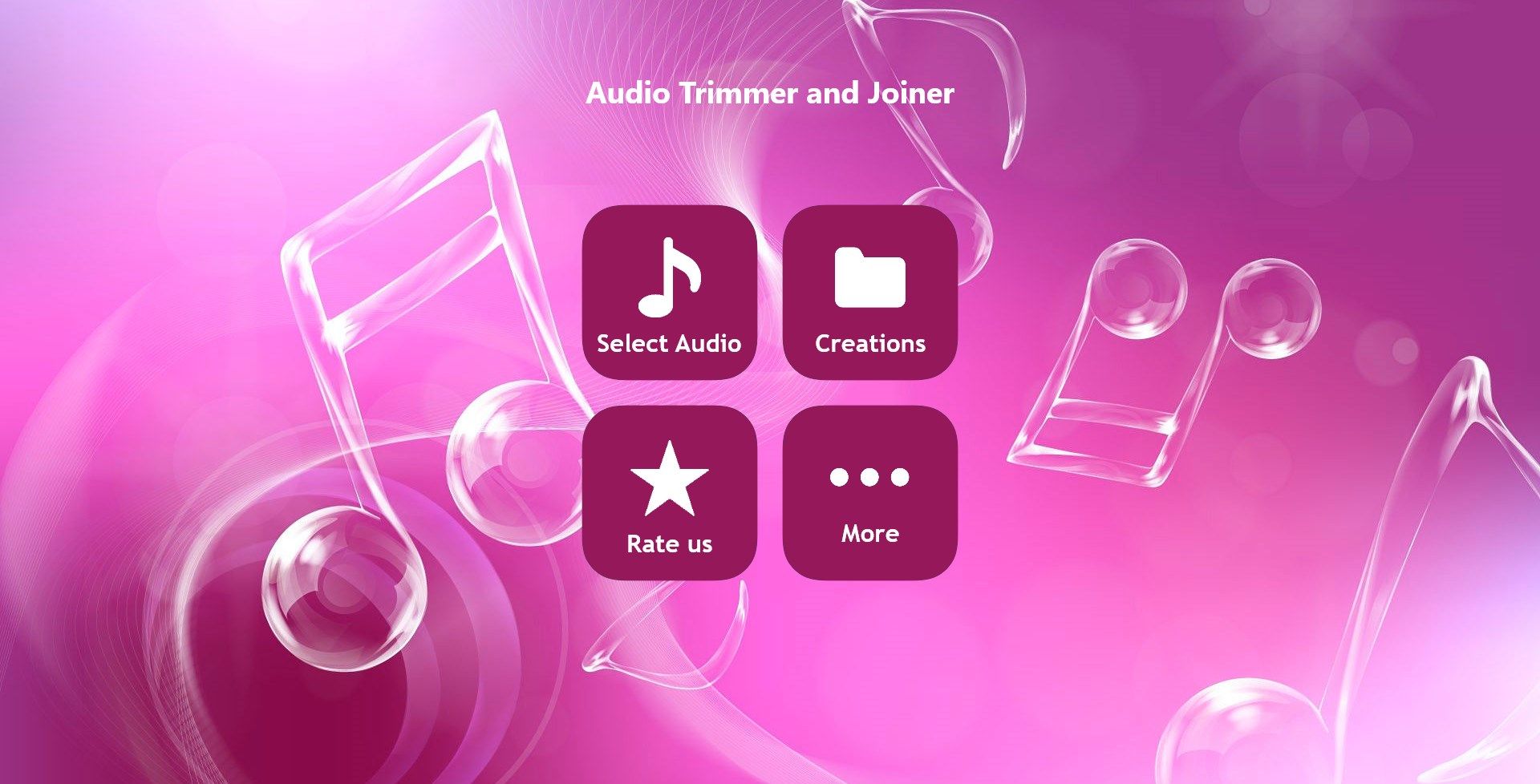 Audio Trimmer & Joiner