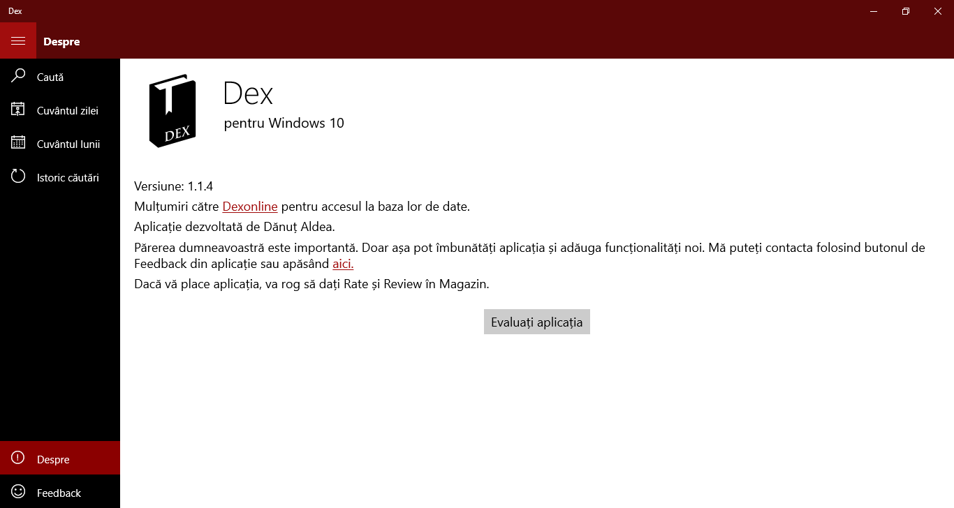 Dex pentru Windows 10