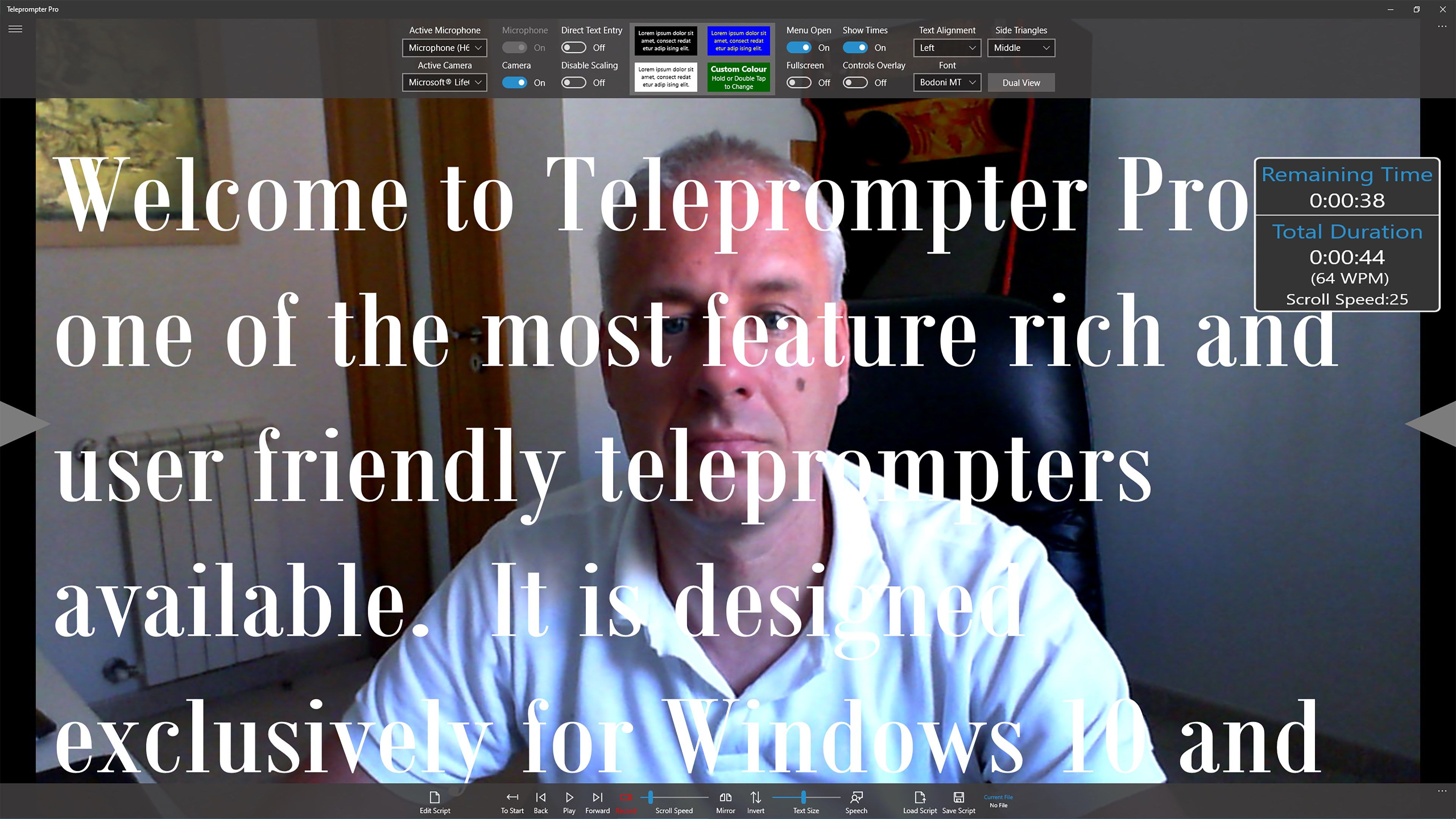 Teleprompter Pro