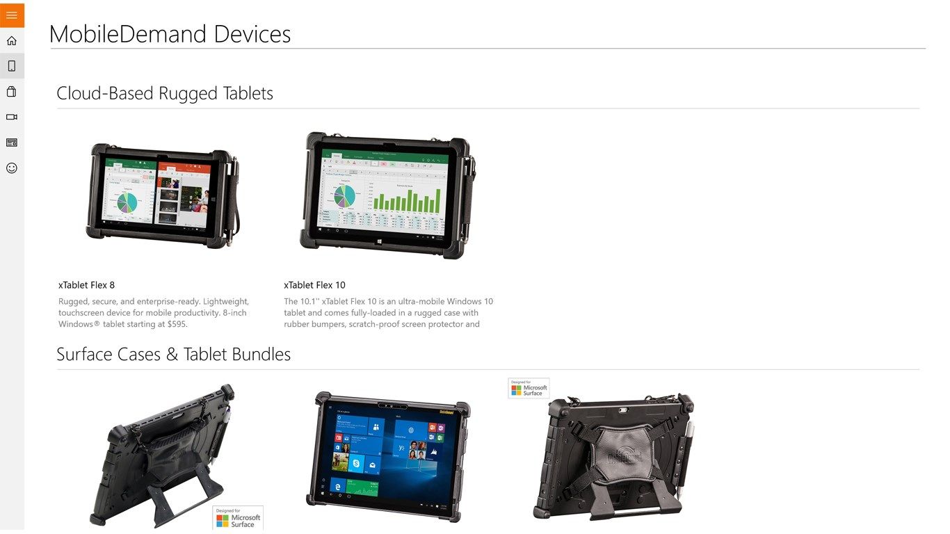 Product Page: Rugged Tablets, Rugged Surface Cases, Surface Bundles