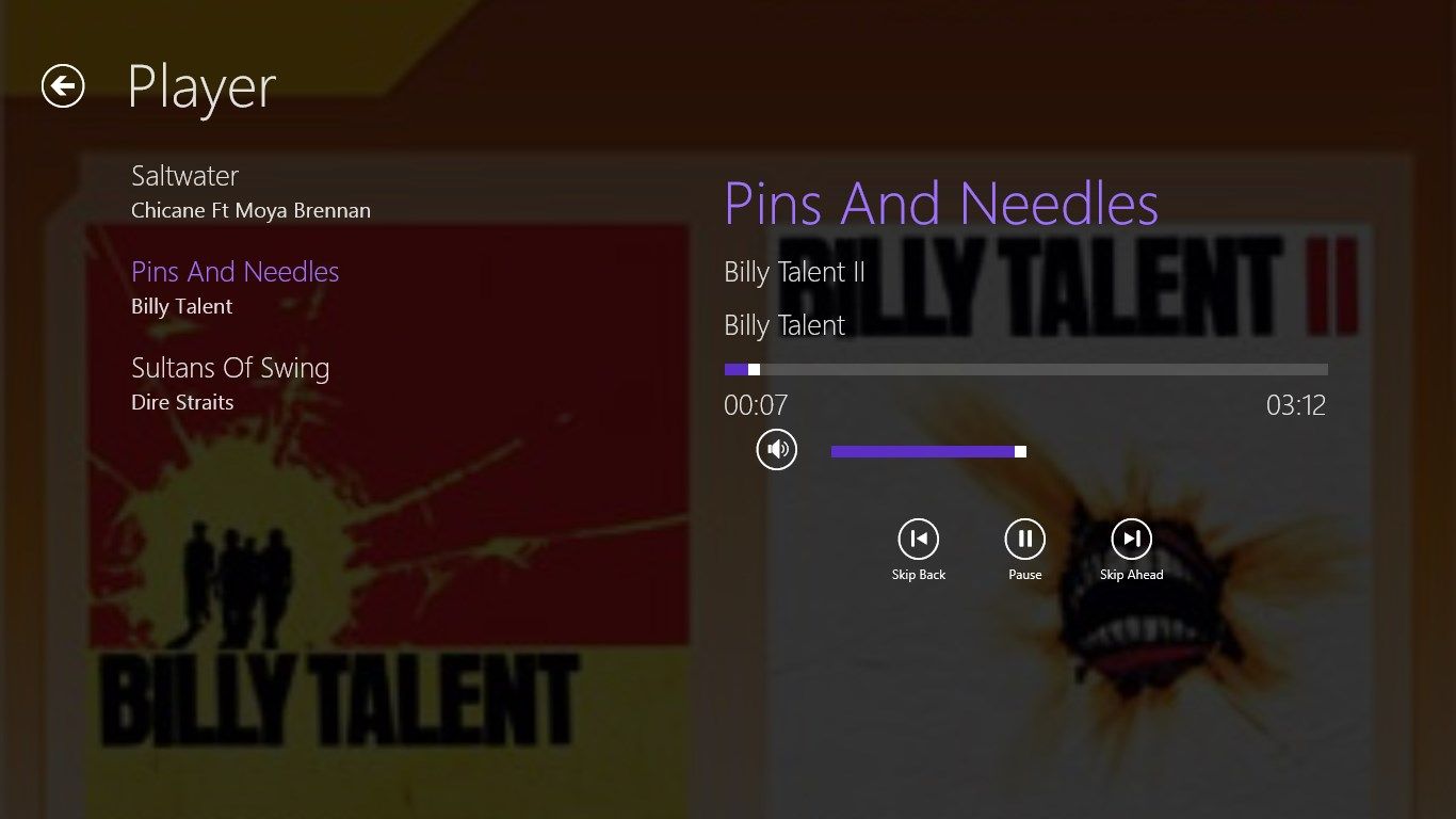 Manage playlists and playback