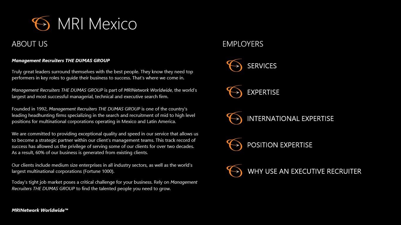 MRI Mexico App - Screenshot 1