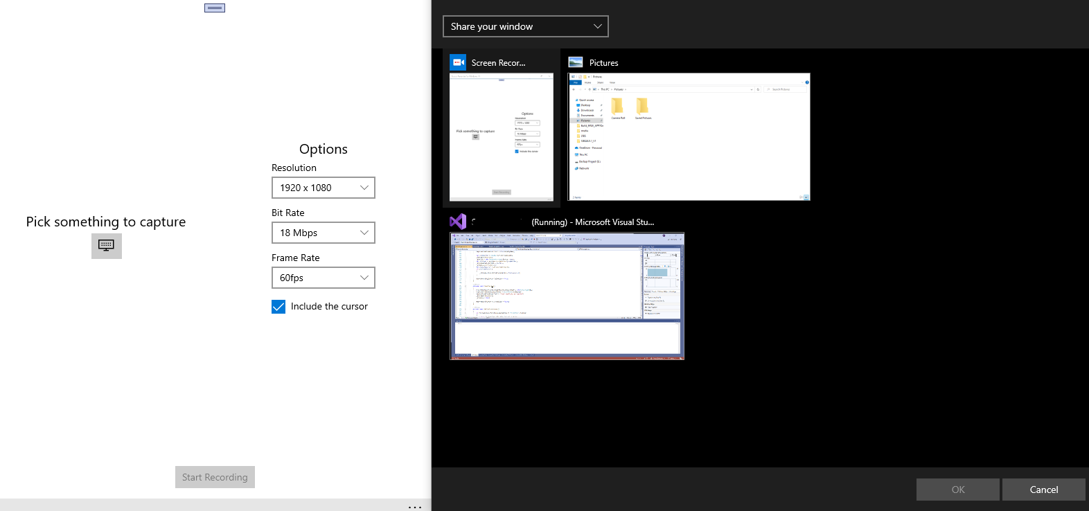 Screen Recorder for Windows 10+