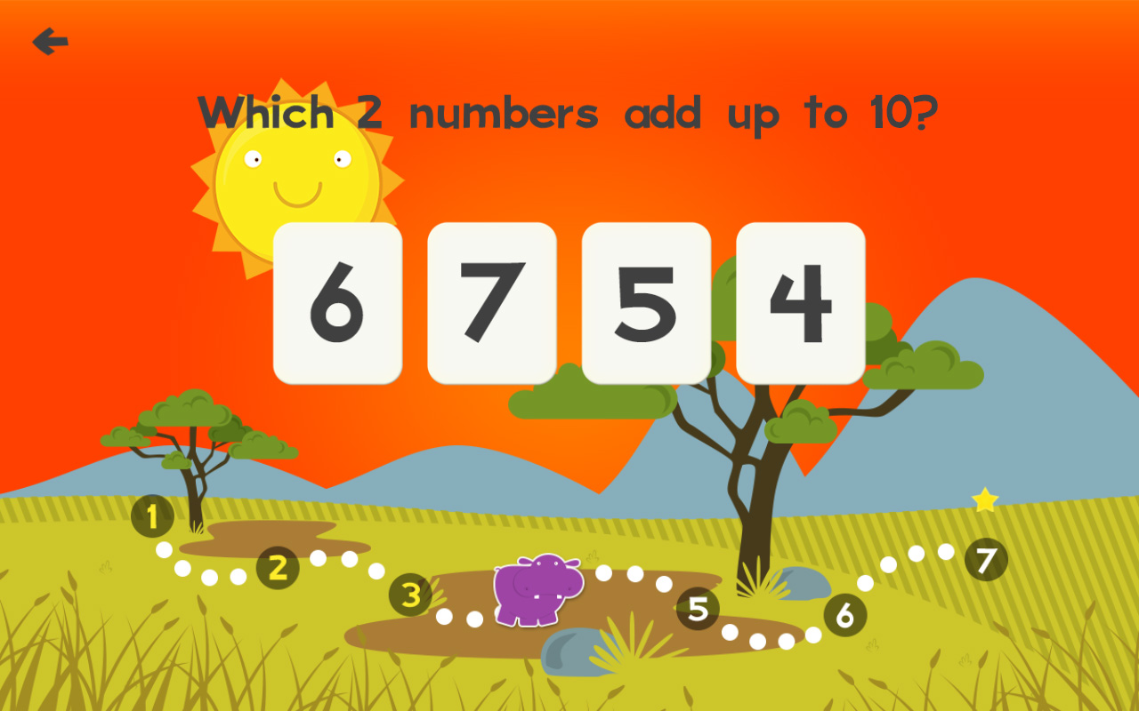 Animal Math Games for Free First Grade and Kindergarten Learning Games, Counting, Addition and Subtraction Math Apps for Kids