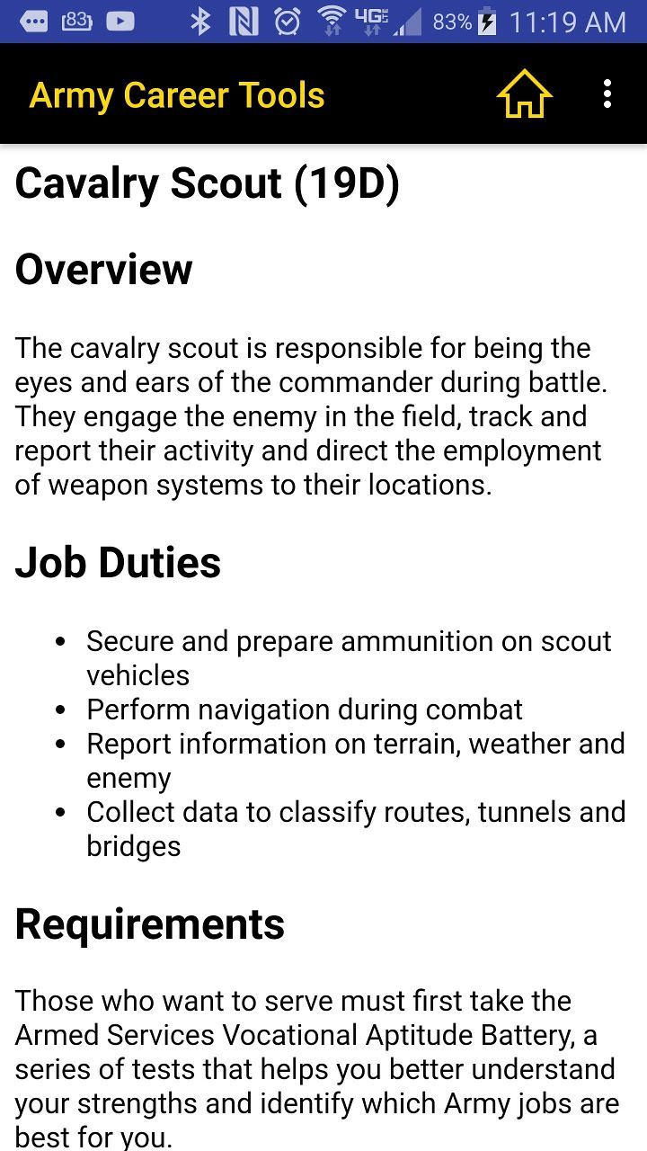 Army Career Tools