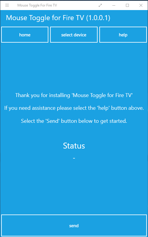 Mouse Toggle for Fire TV