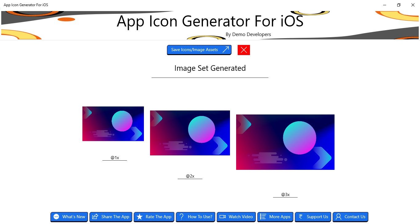 android ios icon generator