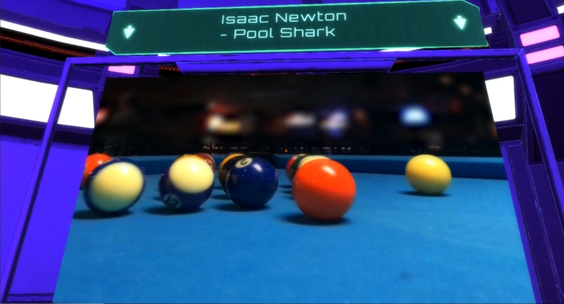 Isaac Newton, Pool Shark