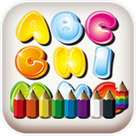 Coloring painting - Alphabet