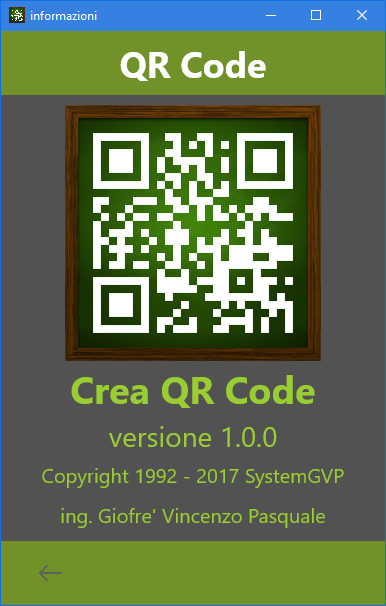 Crea QR Code