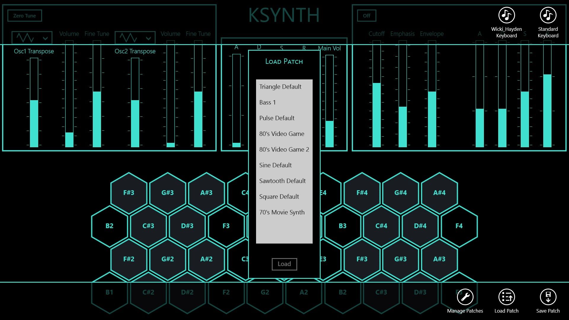 KSYNTH Default Patches
