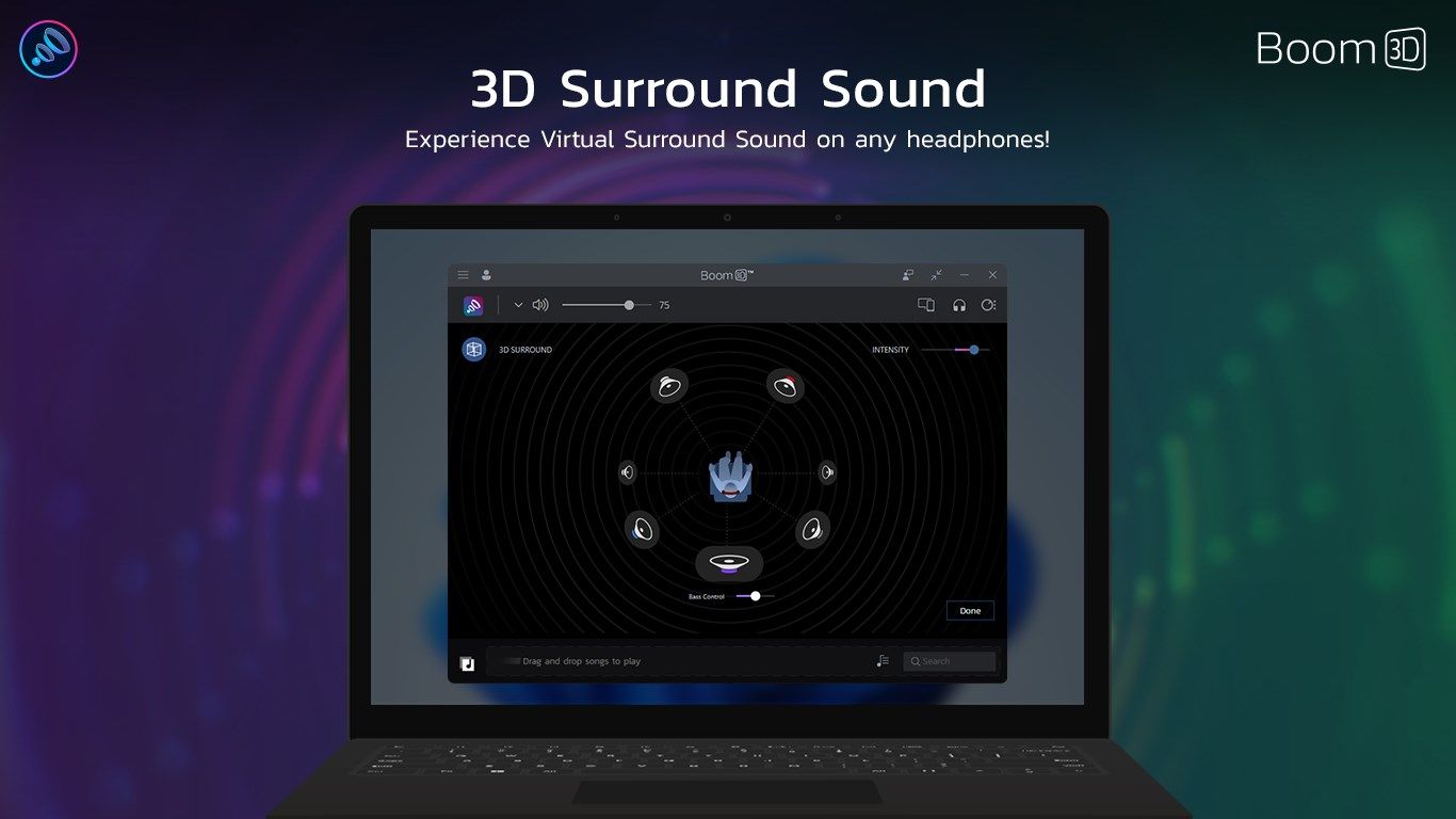 Boom 3D: Audio Enhancer, Equalizer, and 3D Audio