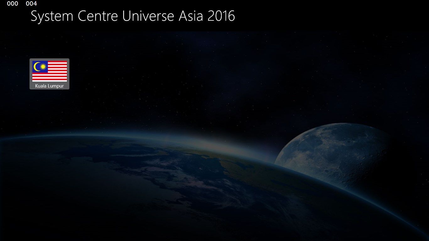 System Center Universe Asia 2016