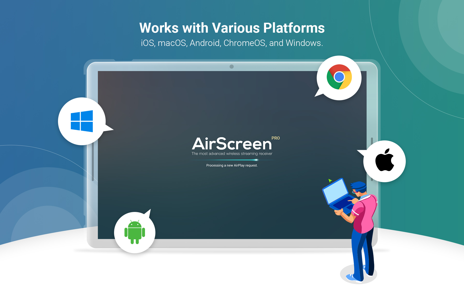 AirScreen - AirPlay & Cast & Miracast & DLNA