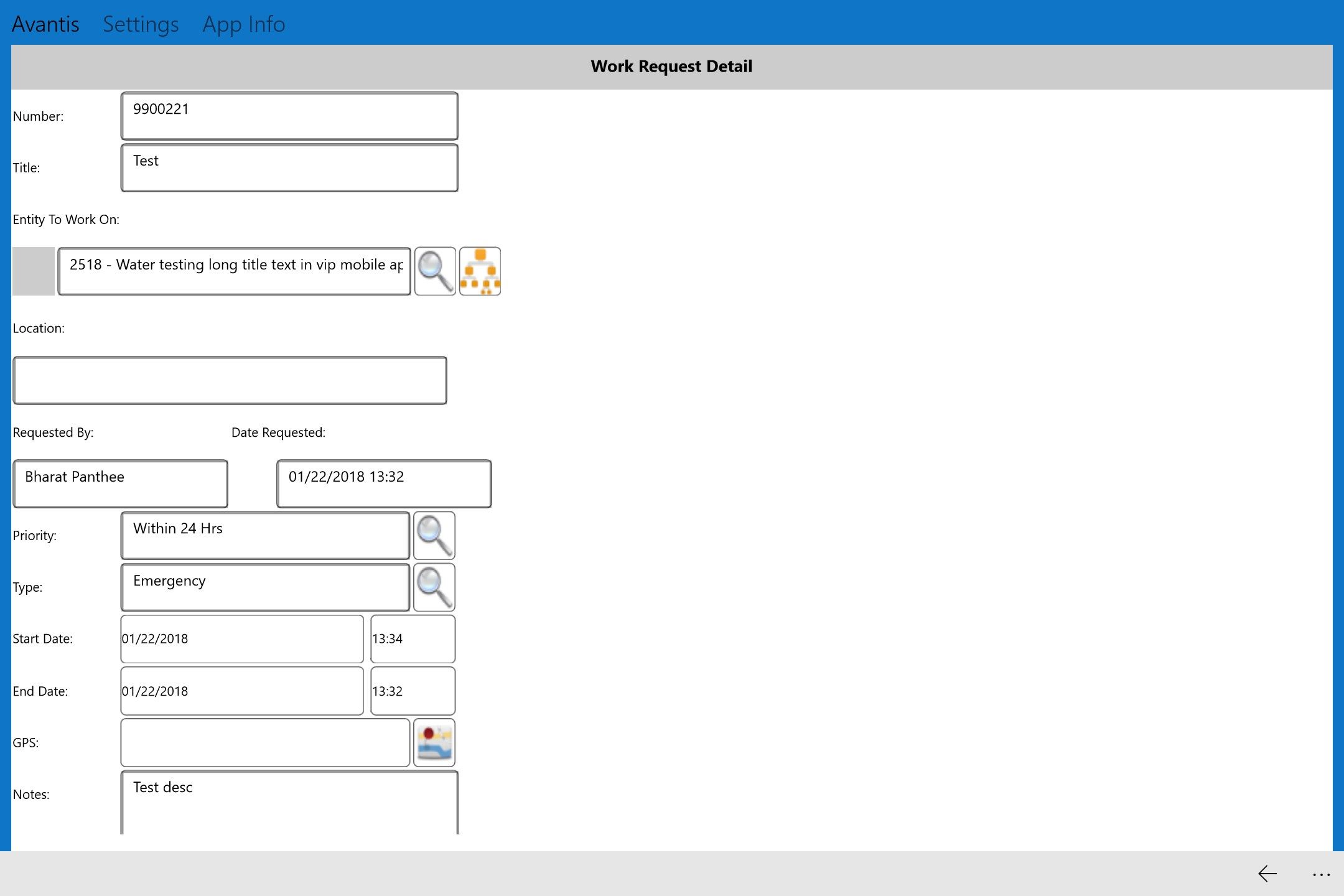 AVEVA Mobile Maintenance V9.1