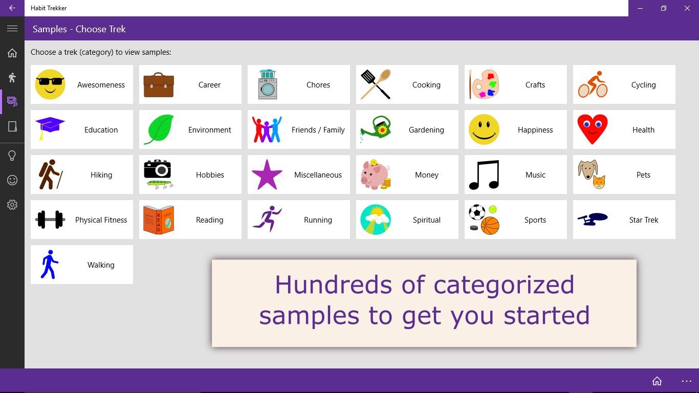 Hundreds of categorized samples to get you started